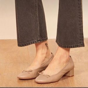 Reformation Ballet Heels